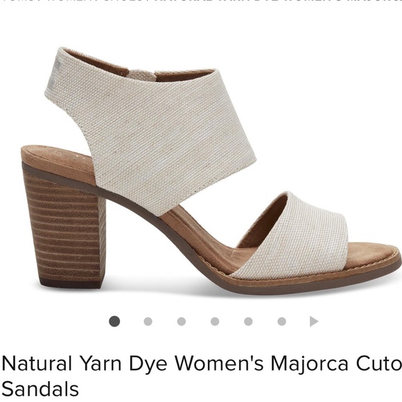 Toms Shoes - TOMS Majorca sandal NATURAL 8.5
